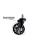 Office Factor Office Chair Wheels, Set of 5 Heavy Duty Chair Wheels, Hardwood Floor Safe, Replacement Wheels for Office Chair, Modern Style, Universal Fit, Suitable for All Flooring and Carpet