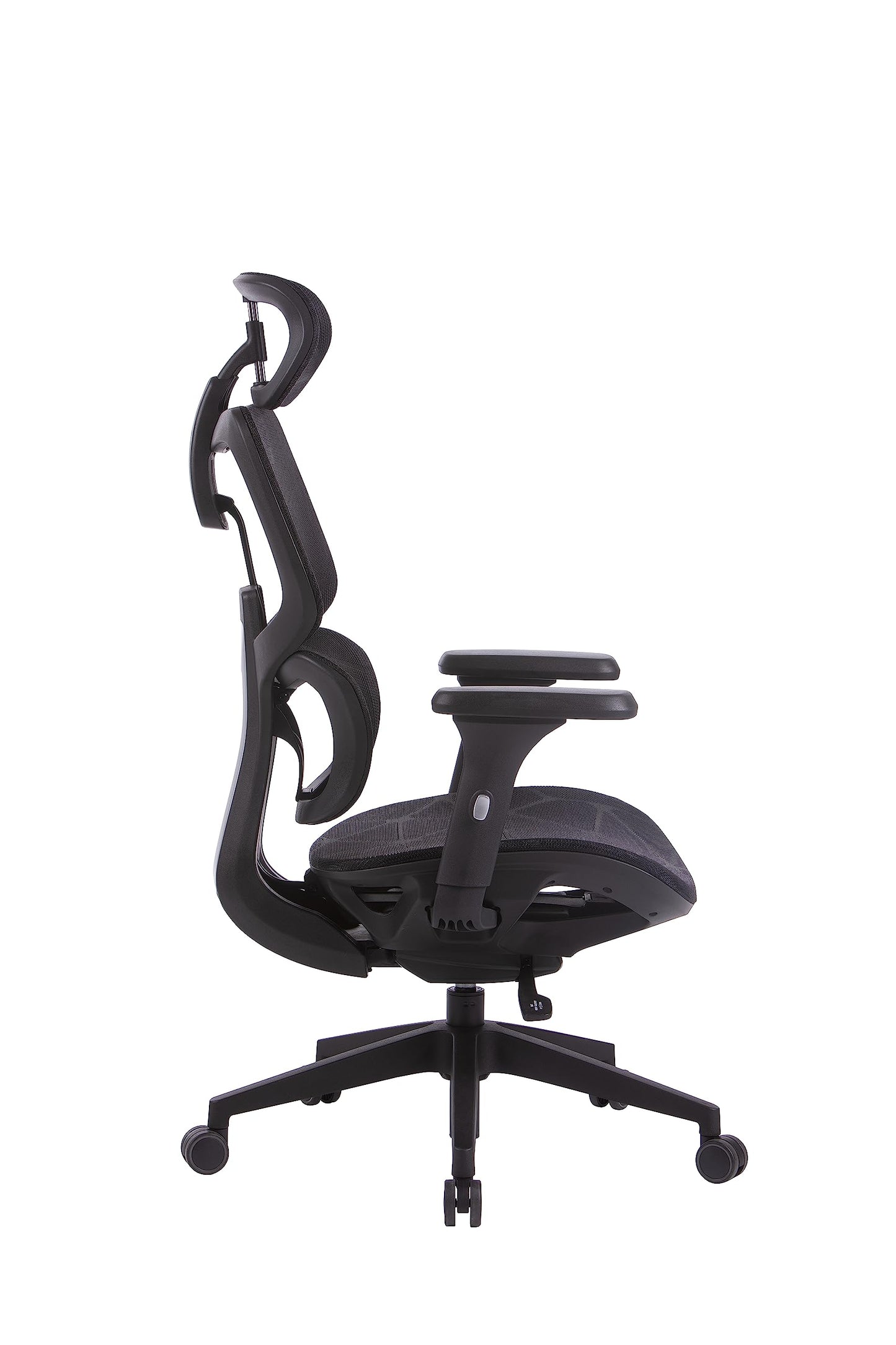 OFFICE FACTOR Ergonomic Office/Home/Desk Chair- Adjustable Height, High Back, Comfortable Breathable Mesh, Tilt Lock Function, Lumbar Support, Swivel Computer Task Chair