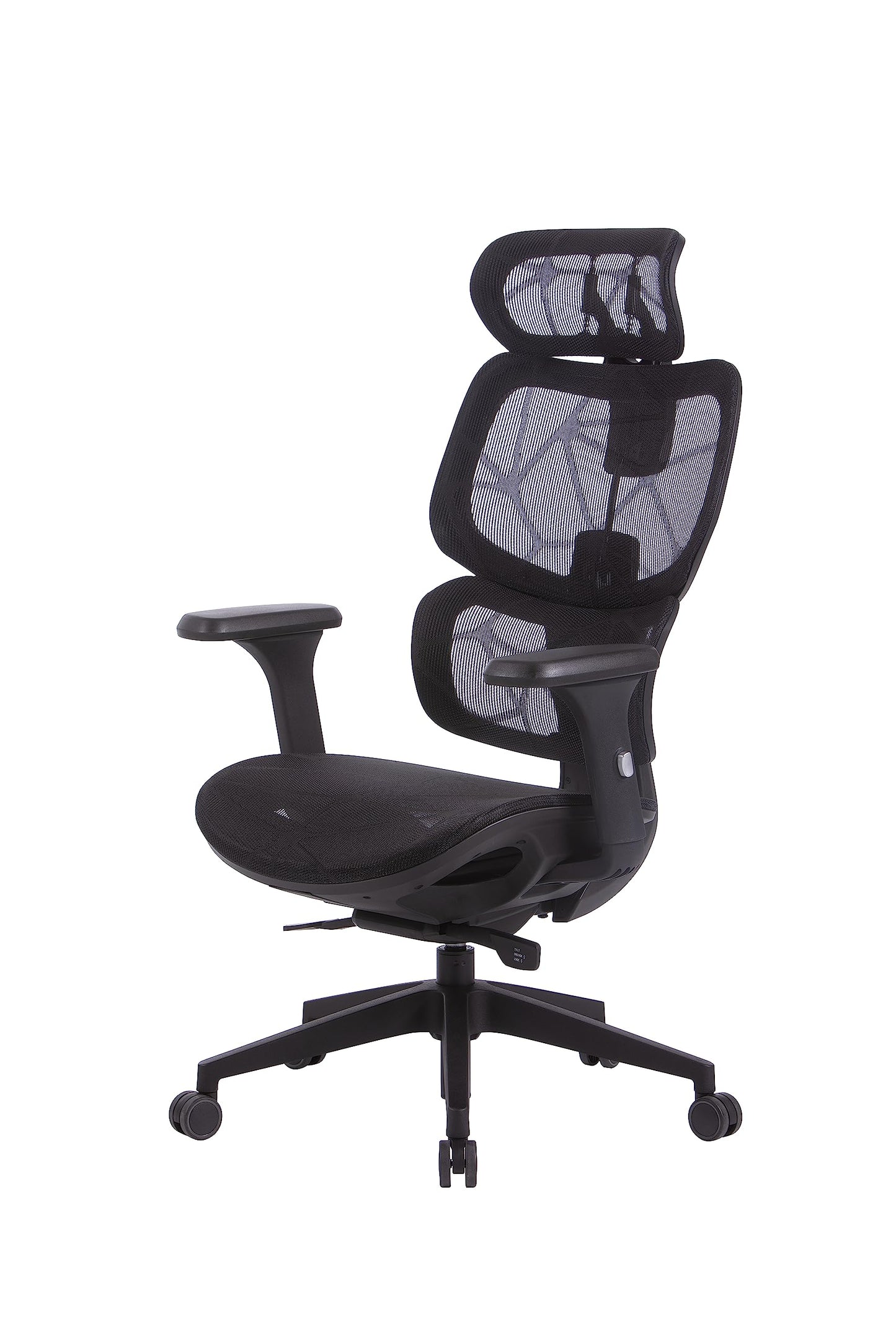 OFFICE FACTOR Ergonomic Office/Home/Desk Chair- Adjustable Height, High Back, Comfortable Breathable Mesh, Tilt Lock Function, Lumbar Support, Swivel Computer Task Chair