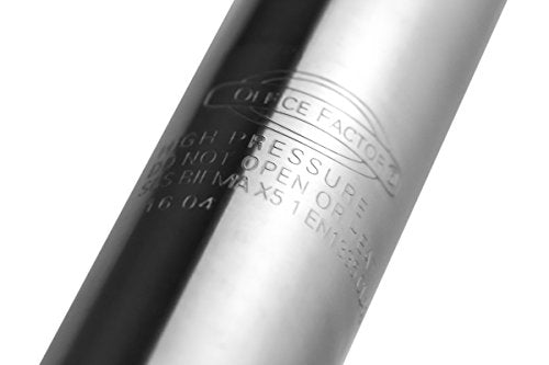 Office Factor, Office Chair Gas Lift Cylinder Replacement, Heavy Duty 450 Lbs Weight Capacity, Fits Most Executive Chairs (The Hole of Your Base Must be 2 inches Wide)