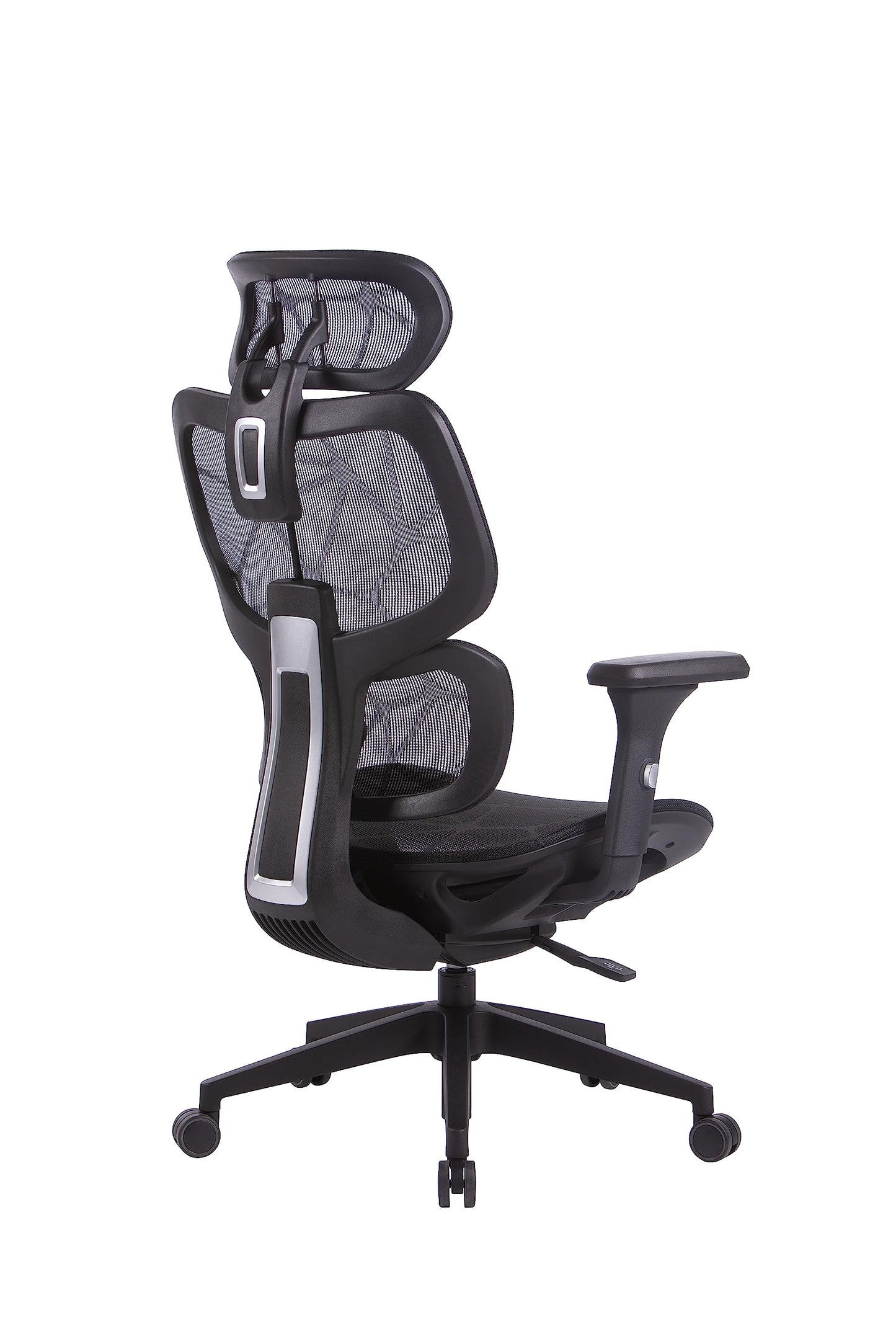 OFFICE FACTOR Ergonomic Office/Home/Desk Chair- Adjustable Height, High Back, Comfortable Breathable Mesh, Tilt Lock Function, Lumbar Support, Swivel Computer Task Chair