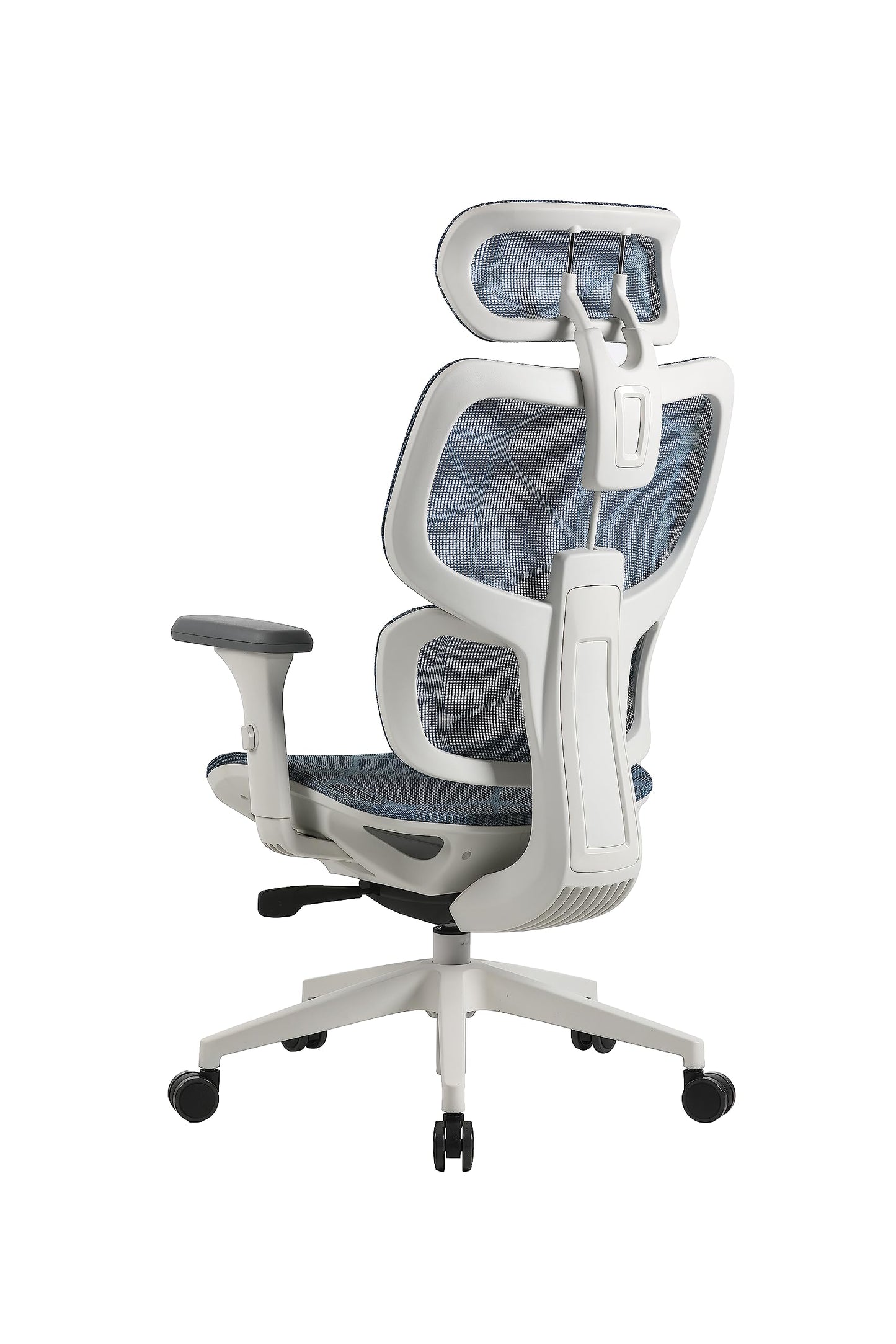OFFICE FACTOR Ergonomic Office/Home/Desk Chair- Adjustable Height, High Back, Comfortable Breathable Mesh, Tilt Lock Function, Lumbar Support, Swivel Computer Task Chair