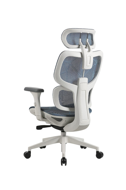 OFFICE FACTOR Ergonomic Office/Home/Desk Chair- Adjustable Height, High Back, Comfortable Breathable Mesh, Tilt Lock Function, Lumbar Support, Swivel Computer Task Chair