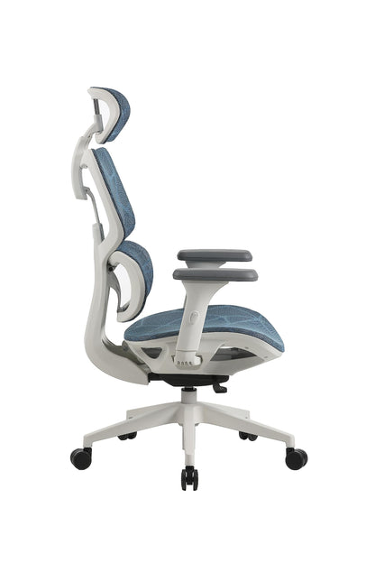 OFFICE FACTOR Ergonomic Office/Home/Desk Chair- Adjustable Height, High Back, Comfortable Breathable Mesh, Tilt Lock Function, Lumbar Support, Swivel Computer Task Chair