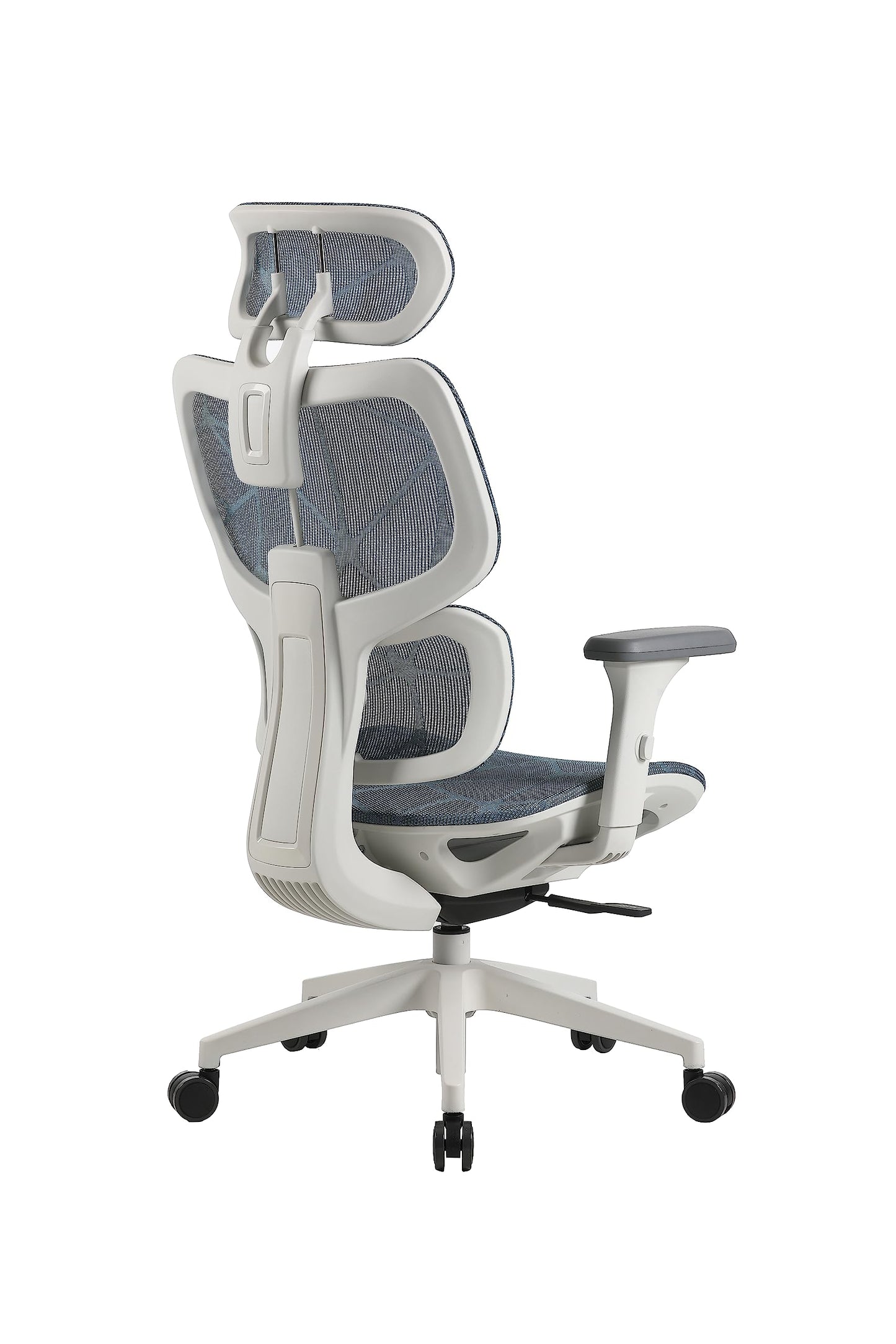 OFFICE FACTOR Ergonomic Office/Home/Desk Chair- Adjustable Height, High Back, Comfortable Breathable Mesh, Tilt Lock Function, Lumbar Support, Swivel Computer Task Chair